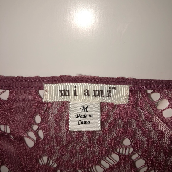 pink lace cardigan - Picture 3 of 3